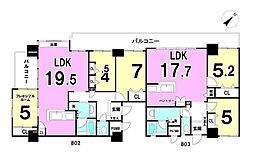 間取図画像 5LDK