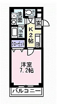 マーベラスＫII 102 ｜ 福岡県久留米市原古賀町21番35号（賃貸アパート1K・1階・24.97㎡） その2