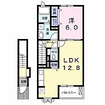 佐賀県鳥栖市宿町516番地1（賃貸アパート1LDK・2階・49.14㎡） その2