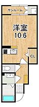 カシェット  ｜ 奈良県橿原市大軽町（賃貸アパート1K・1階・32.43㎡） その2