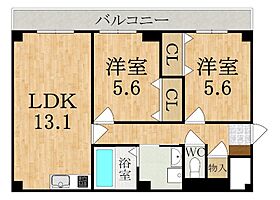 フォレスタコート  ｜ 奈良県橿原市雲梯町（賃貸マンション2LDK・3階・59.78㎡） その2