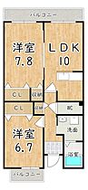 サニーコートほんまち  ｜ 奈良県大和高田市南本町（賃貸マンション2LDK・3階・59.08㎡） その2