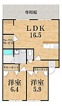 グローリータウンB  ｜ 奈良県香芝市北今市７丁目（賃貸アパート3LDK・1階・67.05㎡） その2