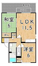 セジュールS　B棟  ｜ 奈良県香芝市狐井（賃貸アパート2LDK・1階・53.50㎡） その2