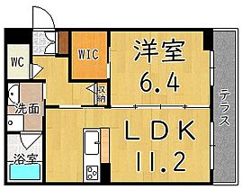 Sha　Maison　LUNA　A  ｜ 奈良県大和高田市礒野南町（賃貸マンション1LDK・1階・45.24㎡） その2