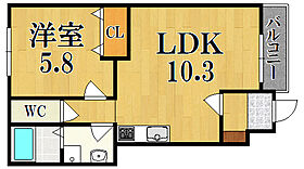 クレメント大和高田I  ｜ 奈良県大和高田市大字池田（賃貸アパート1LDK・1階・40.82㎡） その2