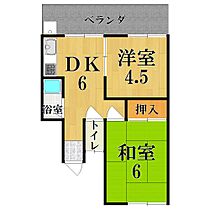 平城山パートV  ｜ 奈良県奈良市西大寺北町４丁目（賃貸アパート2K・1階・34.00㎡） その2