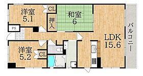 奈良県奈良市富雄元町３丁目（賃貸マンション3LDK・2階・75.94㎡） その2