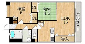 フォーレスト学園前  ｜ 奈良県奈良市百楽園１丁目（賃貸マンション2LDK・1階・62.20㎡） その2