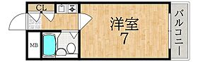 奈良県奈良市三松１丁目（賃貸アパート1K・1階・20.76㎡） その2