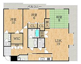 奈良県奈良市帝塚山６丁目（賃貸マンション3LDK・2階・120.26㎡） その2