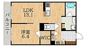 奈良県奈良市学園北１丁目（賃貸マンション1LDK・1階・51.20㎡） その2