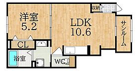 マリオ今国府町A  ｜ 奈良県大和郡山市今国府町（賃貸アパート1LDK・1階・40.02㎡） その2