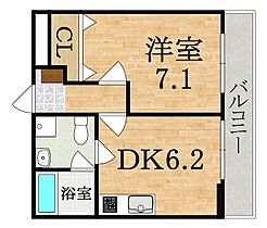 ラビタ柳町II（ヤナギマチ）  ｜ 奈良県大和郡山市柳５丁目（賃貸マンション1DK・2階・34.00㎡） その2