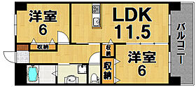 センチュリーアスカII（2）  ｜ 奈良県生駒郡安堵町大字東安堵（賃貸マンション2LDK・6階・56.00㎡） その2