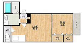 クレアール堺町II  ｜ 奈良県大和郡山市堺町（賃貸アパート1LDK・2階・35.00㎡） その2