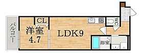 奈良県大和郡山市小泉町東１丁目（賃貸アパート1LDK・1階・33.68㎡） その2