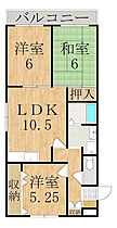 サンローレル生駒  ｜ 奈良県生駒市俵口町（賃貸マンション3LDK・3階・59.67㎡） その2