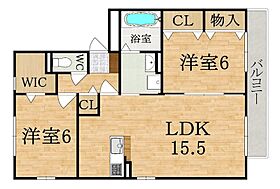 リビングタウン南生駒B棟  ｜ 奈良県生駒市小瀬町（賃貸アパート2LDK・3階・65.16㎡） その2