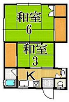 太閤荘  ｜ 奈良県生駒市谷田町（賃貸アパート2K・1階・30.00㎡） その2