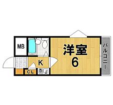 シティパレス東生駒P-3-C  ｜ 奈良県生駒市辻町78-5（賃貸マンション1K・3階・18.90㎡） その2