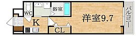 セレーノ東生駒C  ｜ 奈良県生駒市辻町（賃貸アパート1K・3階・28.87㎡） その2