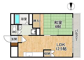 奈良県奈良市杉ヶ町（賃貸マンション1LDK・3階・46.75㎡） その2