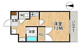 奈良県奈良市杉ヶ町（賃貸マンション1K・5階・24.48㎡） その2