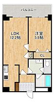 アルファグランデ  ｜ 奈良県奈良市大宮町６丁目（賃貸マンション1LDK・4階・50.76㎡） その2