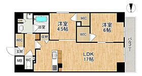 ラヴィーナ奈良  ｜ 奈良県奈良市大宮町１丁目（賃貸マンション2LDK・5階・63.97㎡） その2