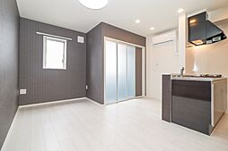 仮) 太田市本町 III期新築工事 2階1LDKのリビング/ダイニング