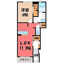 グラン・ソレイユ B 1階