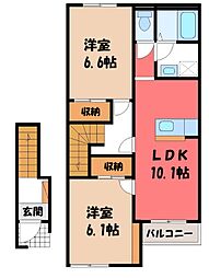 パルフェドルミナス II 2階