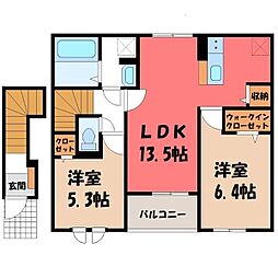 ローゼル B 2階/-