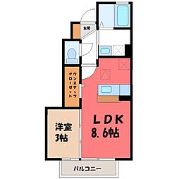 アルドーレ A 1階/-