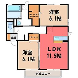 ラピス・コート B 2階