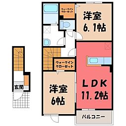 ノーブル C 2階
