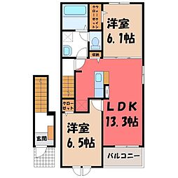 メゾン ド コルヌイエ III 2階