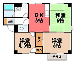 ハピネスハイム中妻 B 1階