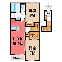 クリスタル パークII 2階/-