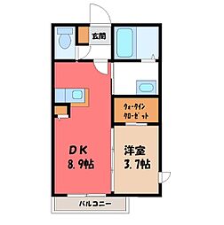 レジデンス クロルセ D 2階