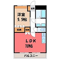 群馬県太田市龍舞町（賃貸マンション1LDK・2階・41.04㎡） その2