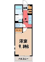 群馬県太田市南矢島町（賃貸アパート1K・1階・31.70㎡） その2