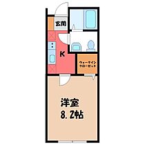 茨城県古河市駒羽根（賃貸アパート1K・1階・25.48㎡） その2