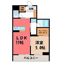 ロンサールステージ  ｜ 群馬県太田市東矢島町（賃貸マンション1LDK・1階・43.90㎡） その2