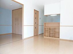 ハピネス・フラット A 1階2LDKのリビング/ダイニング