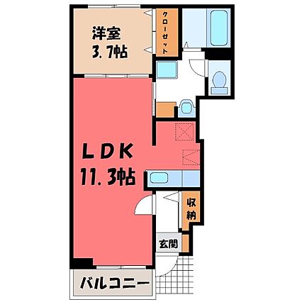 ゴールド・フレイムB_間取り_0