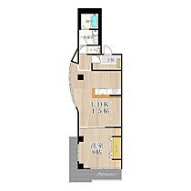 大阪府大阪市平野区平野西5丁目3-5（賃貸マンション1LDK・3階・47.00㎡） その2