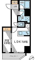 東京都江東区永代１丁目15-9（賃貸マンション1DK・9階・31.16㎡） その2