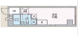 TOKYOICHIAPARTMENT. ワンルームの間取図画像